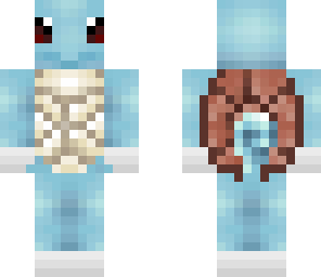 squirtle with gloves and shoe