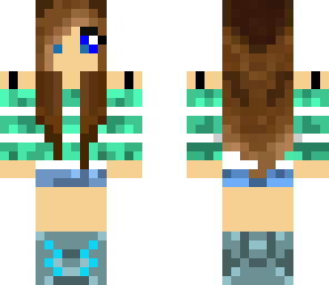 blue girl