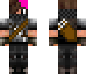 mineherbie with dyed hair