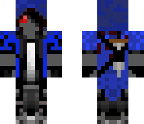 cool robot teenager blue