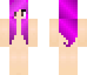purple hair skin base