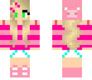pig hat girl