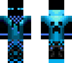 cyan enderman