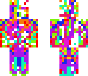 multi-coloured man