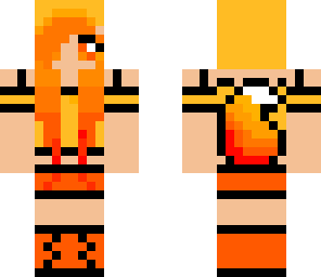 flaming wolf  gurl