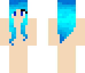 water hair girl base