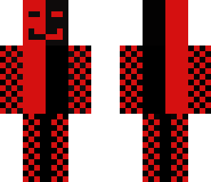 red and black awesome man
