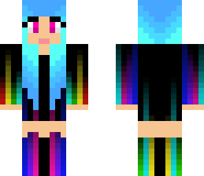 rainbow girl