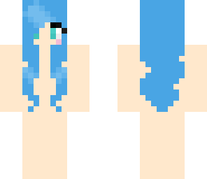 light blue hair base