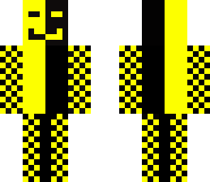 black and yellow awesome man