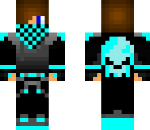 blue skull