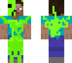 half enderman half steve