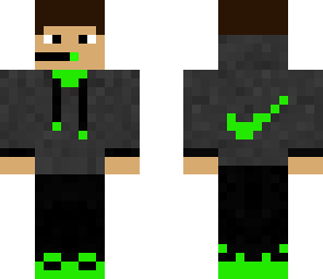 emerald hoodie dude