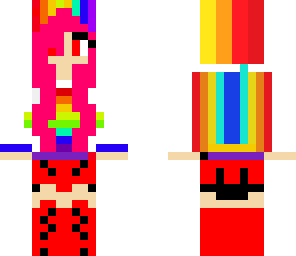 rainbow girl