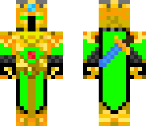 awesome king with sword