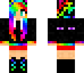 rainbow girl
