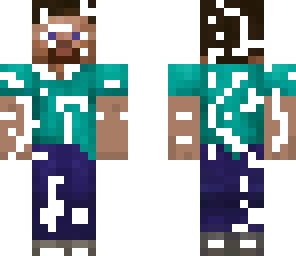really un-pixeled steve