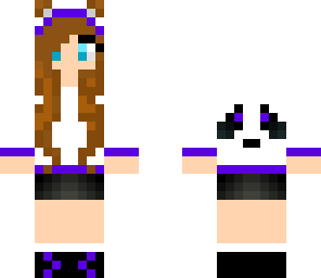 panda girl hoodie