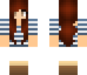 stripes girl