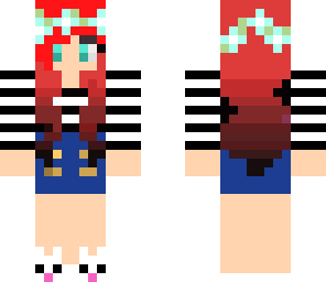 ombre red hair