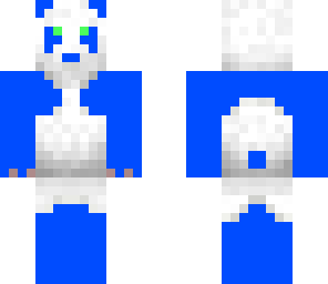 blue panda
