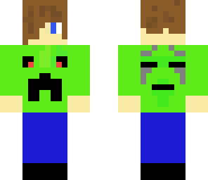 creeper and ghast t-shirt