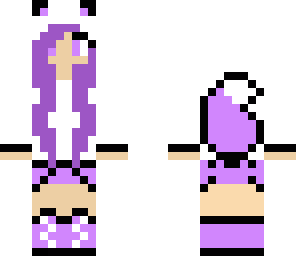 purple fox girl