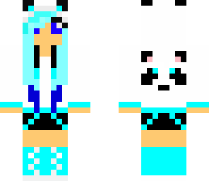 cute panda girl