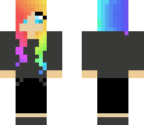 dark rainbow girl