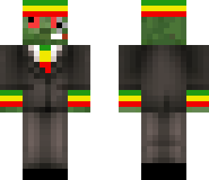 reggae zombie on a suit by mybangelsk8
