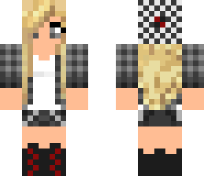 blond tomboy