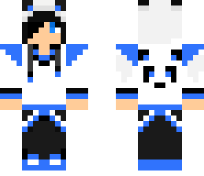 blue panda boy
