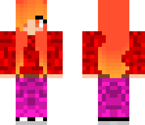 redstone n pink girl