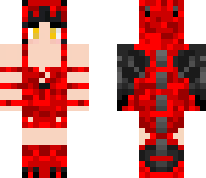 red hot dragongirl