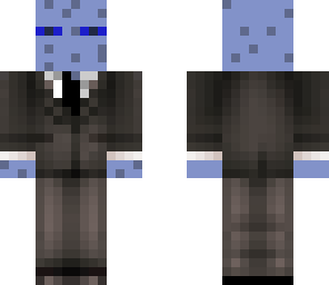 blue man