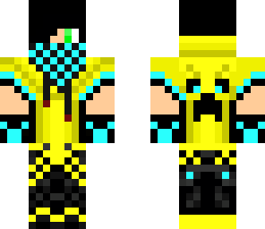 lazerswag's skin yellowcyan