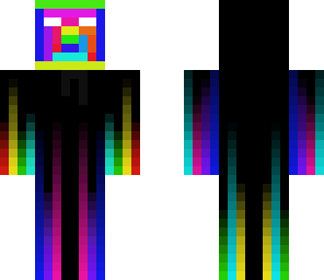 rainbow face