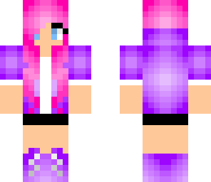 purple strawberry girl