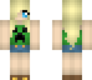cute creeper girl