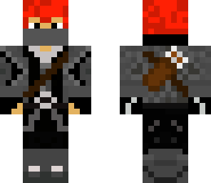 red helmet archer