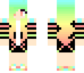 rainbow girl