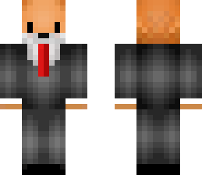 fox in a suit