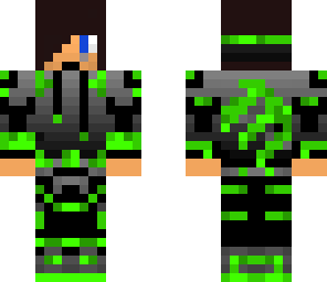 green hoodie