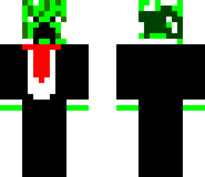 creeper in a suit