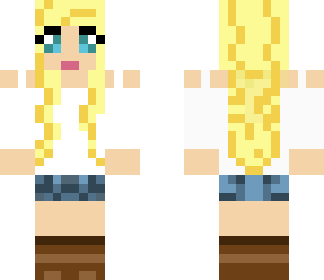 teen blonde girl