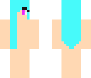 girl with blue hair base