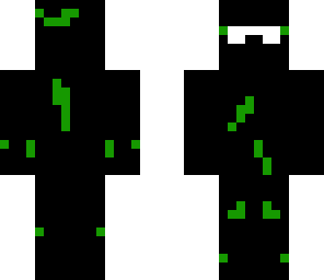black and green