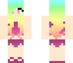 rainbow girl
