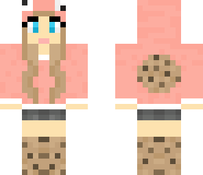 pink cookie monster girl