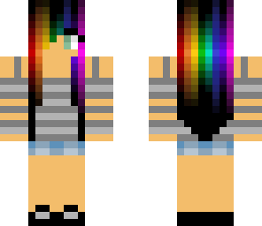 epic rainbow hair